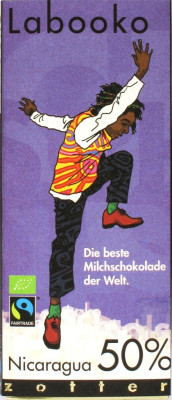 Zotter Labooko Nicaragua Milk 50%