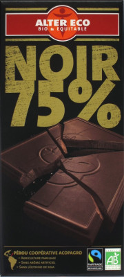 Alter Eco Noir 75%
