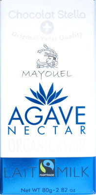 Chocolat Stella Mayouel Agave Nectar Lait