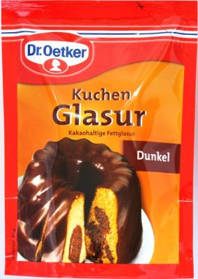 Dr. Oetker Kuchenglasur Dunkel