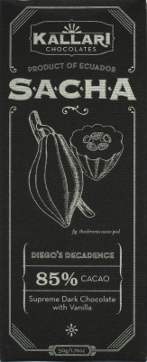 Kallari Sacha Sinchi Supreme, 85%