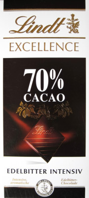 Lindt Excellence 70% Edelbitter Intensiv