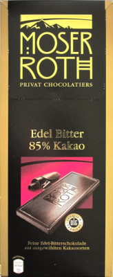 Moser Roth Edel Bitter 85% Kakao