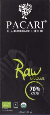 Pacari Raw Chocolate 70%