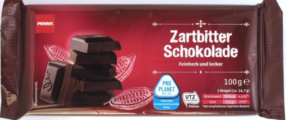 Penny Zartbitterschokolade