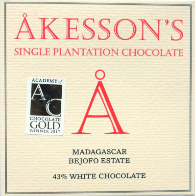 Åkesson's Madagascar Bejofo Estate 43% White Chocolate