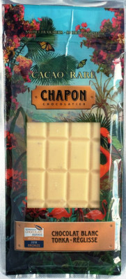 Chapon Chocolat Blanc Tonka-Réglisse