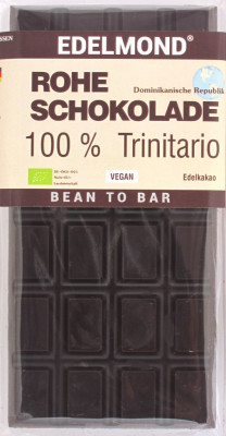 Edelmond Rohe Schokolade 100% Trinitario