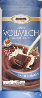 Goutier Alpen-Vollmilch Schokolade