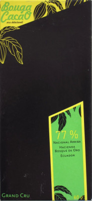 Bouga CacaO 77% Hacienda Bosque de Oro