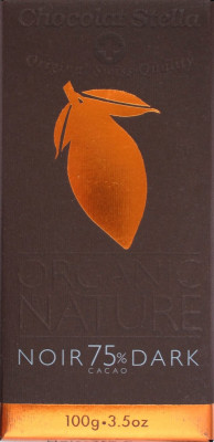 Chocolat Stella Organic Noir 75%