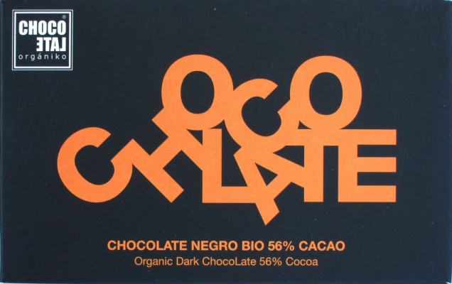 ChocoLate Orgániko Negro Bio 56% Cacao