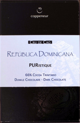 Coppeneur Cru de Cao, República Dominicana, 66% Cacao
