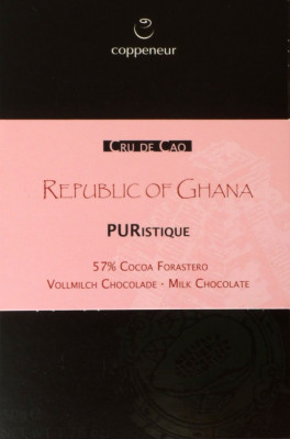 Coppeneur Cru de Cao, Republic of Ghana, 57% Cocoa