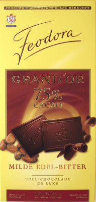 Feodora Grand'Or Milde Edel-Bitter-Chocolade