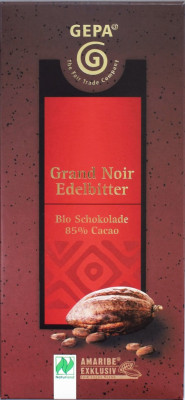 GEPA Grand Noir Edelbitter, 85%