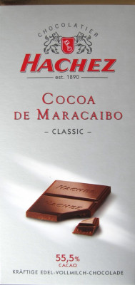 Hachez Cocoa de Maracaibo Vollmilch, 55,5%