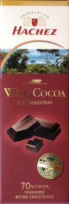 Hachez Wild Cocoa de Amazonas, 70%