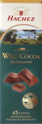 Hachez Wild Cocoa de Amazonas, 45%