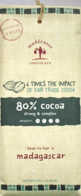 Madécasse 80% Cocoa Strong & Complex