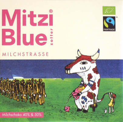 Zotter Mitzi Blue Milchstraße 40% & 50%
