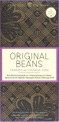 Original Beans Femmes de Virunga Milk 55%