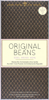 Original Beans Edel Weiss 40%