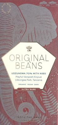 Original Beans Udzungwa 70% with Nibs