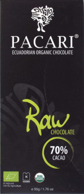 Pacari Raw Chocolate 70%