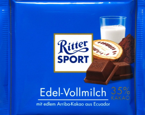 Ritter Sport Edel-Vollmilch