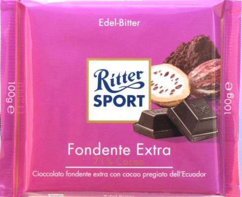 Ritter Sport Edel-Bitter Fondente Extra