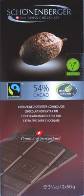 Schönenberger 54% Cacao