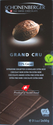 Schönenberger Grand Cru 72%