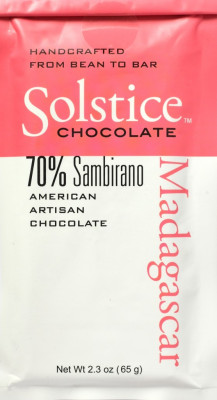 Solstice Chocolate 70% Sambirano