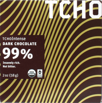 TCHO TchoIntense Dark Chocolate 99%