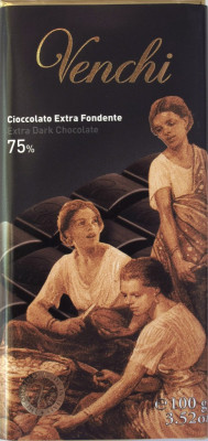 Venchi Cioccolato Extra Fondente 75%
