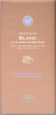 Weiss Chocolat Blanc à la Vanille des Îles