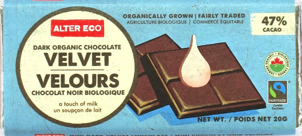 Vorderseite: Alter Eco Milchschokolade 47%