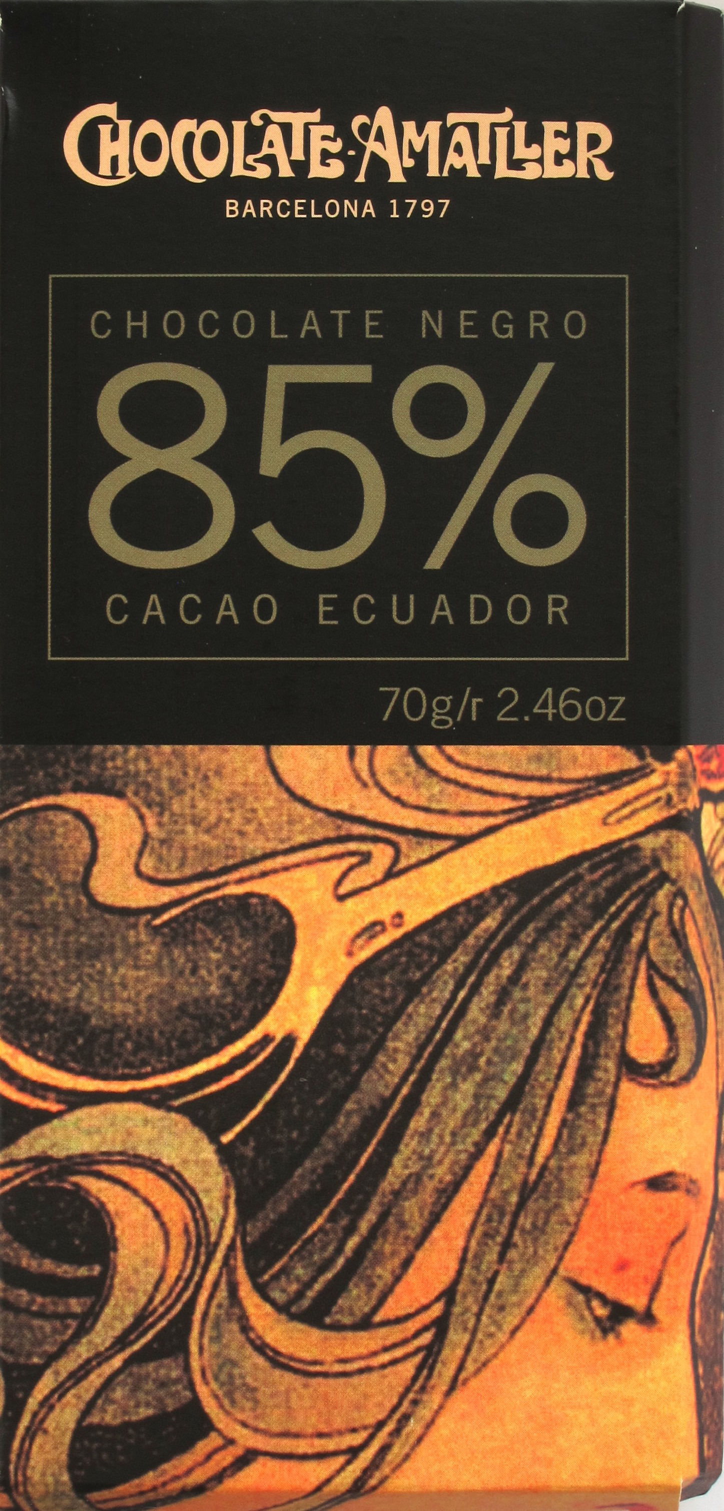 Amatller Bitterschokolade Ecuador 85%