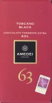 Amedei Toscano Black 63% - Packung