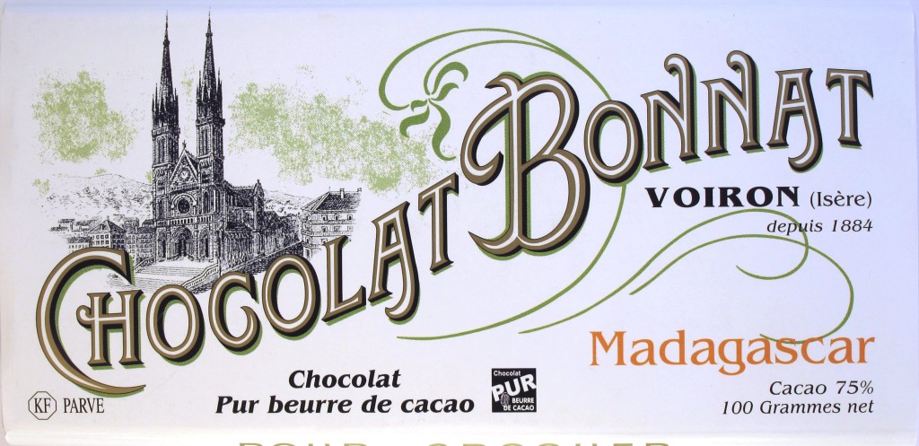 Bonnat-Schokoladentafel 75% Madagaskar