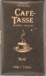 Belgische Bitterschokolade Café-Tasse "Noir" (57%)