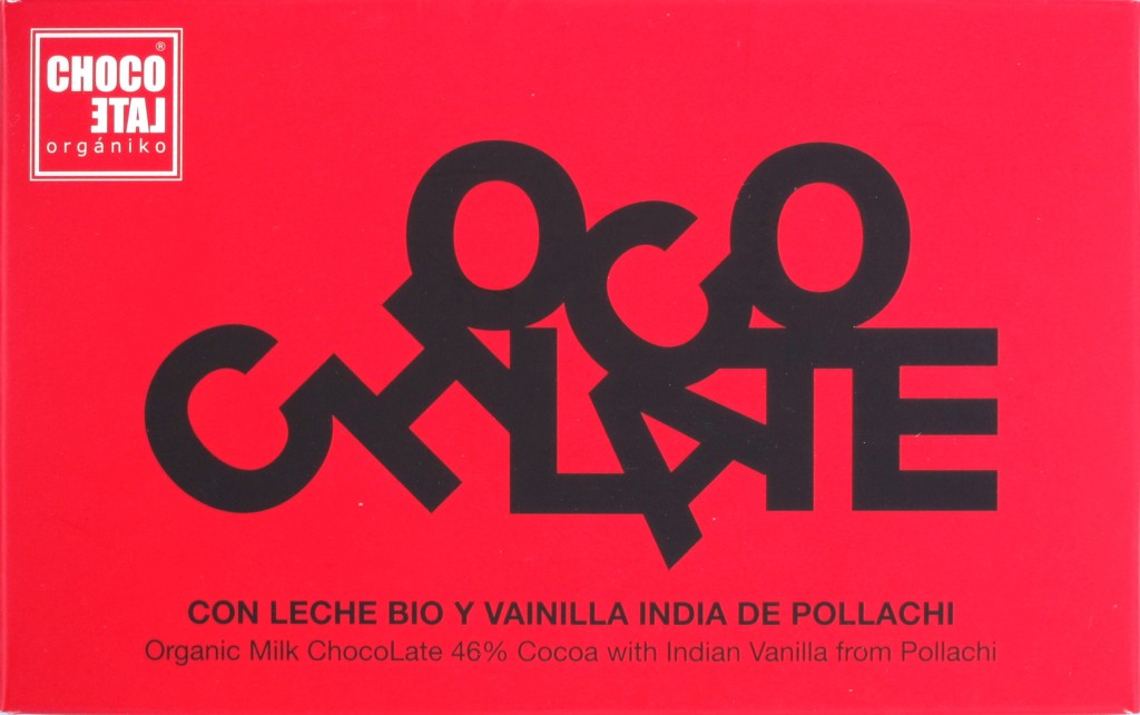 Vorderseite: Chocolate Organiko Milch & Vanille