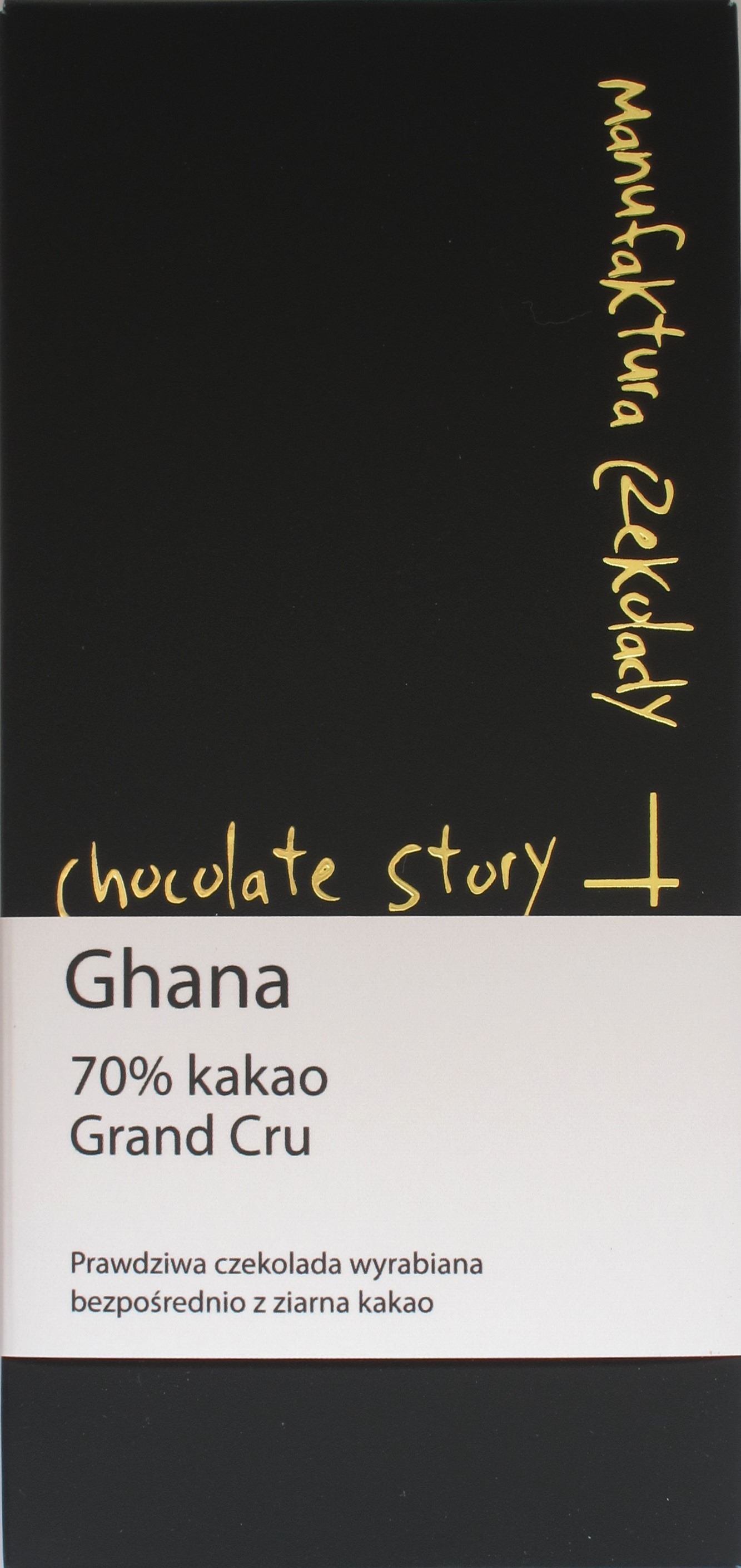 Packung, Manufaktura Czekolady, 70% Ghana