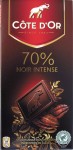 70% Zartbitterschokolade Côte d'Or "Noir Intense"