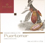 Domori-Bitterschokolade "Puertomar"