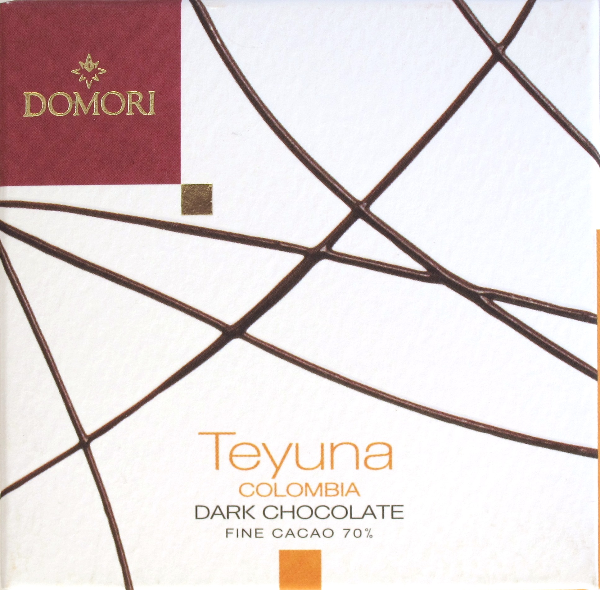 Domori Kolumbien-Bitterschokolade "Teyuna"