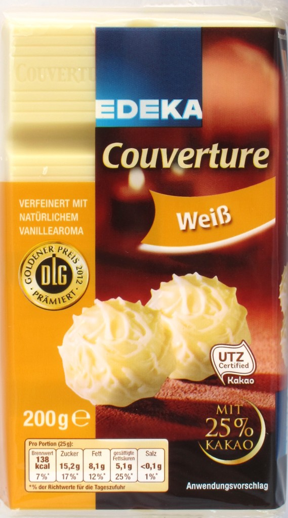 EDEKA Couverture weiß, Cover