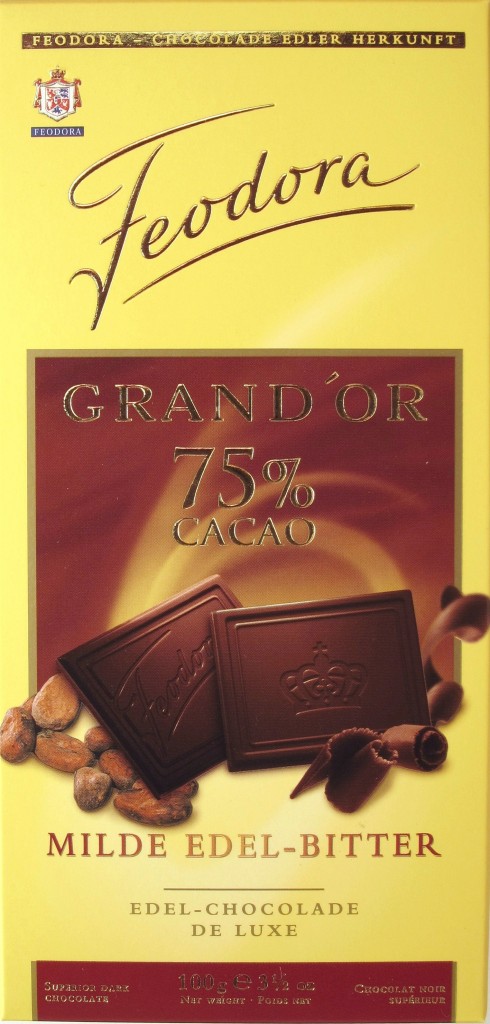 Feodora Grand'Or Milde Edel-Bitter Edel-Chocolade