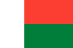 Flagge Madagaskar